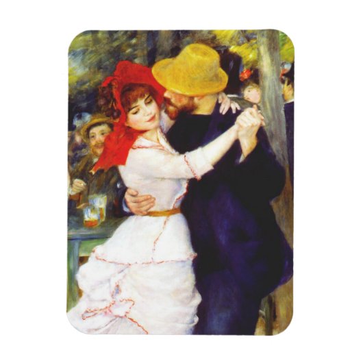 Renoir Dance bij Bougival Magnet Magneet (Verticaal)
