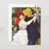 Renoir Dance bij het Briefkaart Bougival (Voorkant / Achterkant)