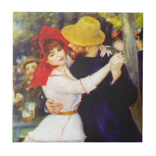 Renoir Dance in Bougival Tile Tegeltje