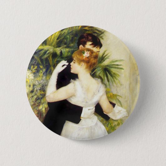 Renoir Dance in de City Button (Voorkant)
