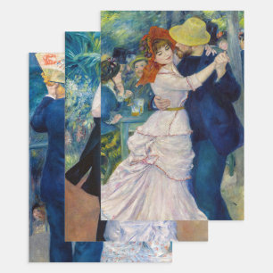 Renoir - Dance serie: Bougival, City & Country Inpakpapier Vel