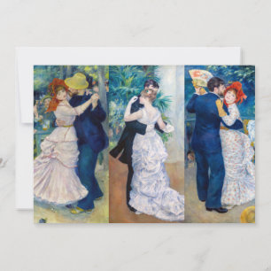 Renoir - Dance serie: Bougival, City & Country Kaart