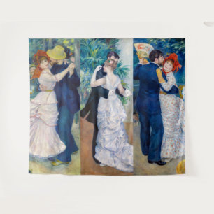 Renoir - Dance serie: Bougival, City & Country Wandkleed