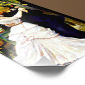 Renoir - Dance te Bougival Foto Afdruk (Hoek)