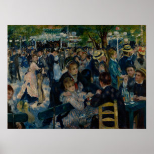 Renoir - Dansen bij Le Moulin De La Galette Poster