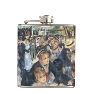 Renoir Dansen bij Moulin de la Galette Vintage Heupfles