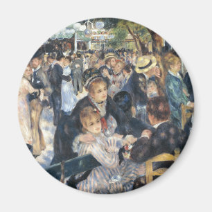 Renoir Dansen bij Moulin de la Galette Vintage Magneet