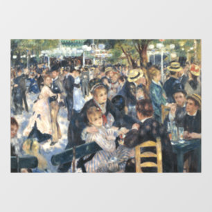 Renoir Dansen bij Moulin de la Galette Vintage Raamsticker