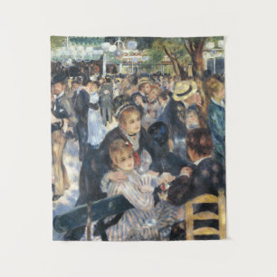 Renoir Dansen bij Moulin de la Galette Vintage Wandkleed