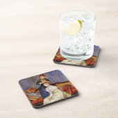 Renoir: De Coiffure Bier Onderzetter (Rechterzijde)