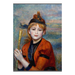 Renoir - De Excursionist Foto Afdruk