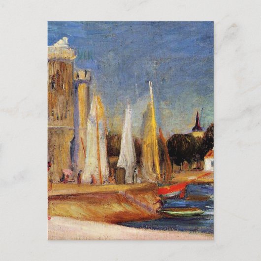 Renoir - De haven van Rochelle Briefkaart (Voorkant)