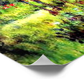 Renoir - De Roos tuin in Wargemont Poster (Hoek)