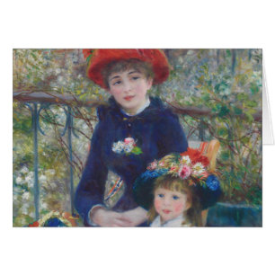 Renoir Deux Soeurs Terrasse Français Impressionnis