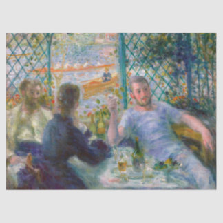 Renoir Fijne Kunst Lunch bij Restaurant Fournaise Tissuepapier