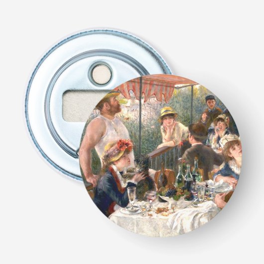 Renoir French Luncheon Boating Party Button Flesopener (Voorkant)