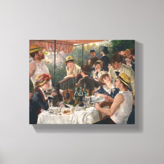 Renoir French Luncheon Boating Party Canvas Afdruk