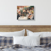 Renoir French Luncheon Boating Party Canvas Afdruk