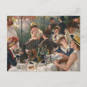 Renoir French Luncheon Boating Party Uitnodiging Briefkaart