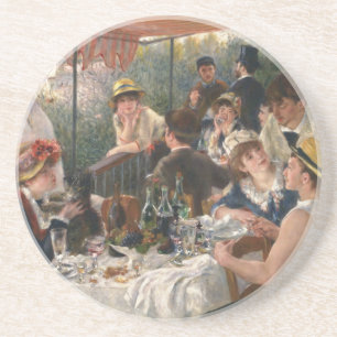 Renoir French Luncheon Boating Party Zandsteen Onderzetter