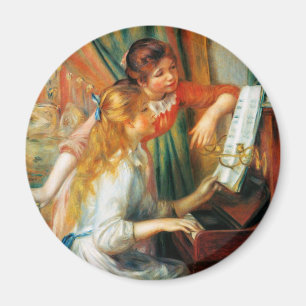 Renoir Girls bij Piano Magnet Magneet