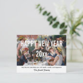 Renoir - Happy New Year / Luncheon Boating Party Briefkaart (Staand voorkant)