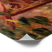 Renoir - in de tuin poster (Hoek)