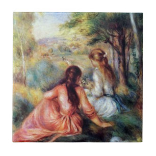 Renoir: In de weide Tegeltje