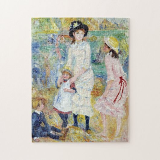 Renoir - Kinderen op de Seashore, Guernsey Legpuzzel (Verticaal)