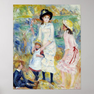 Renoir - Kinderen op de Seashore, Guernsey Poster
