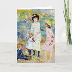 Renoir - Kinderen op het strand, Guernsey Kaart