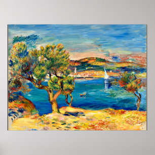 Renoir - L'Estaque, kunstschilderij Poster