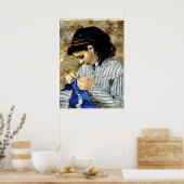 Renoir - Lise Naaiend Poster (Keuken)