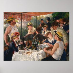 Renoir - Lunch van de roeipartij Poster