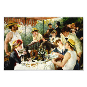 Renoir Luncheon of the Boating Party Photo Print Foto Afdruk