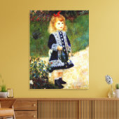 Renoir - Meisje met een waterblik, Canvas Afdruk (Insitu (Woonkamer))