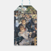 Renoir Moulin Dance Galette Party Cadeaulabel (Achterkant)
