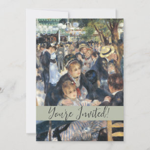 Renoir Moulin Dance Galette Party Kaart