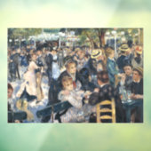 Renoir Moulin Dansfeest Galette Feest Raamsticker (Vel 3)