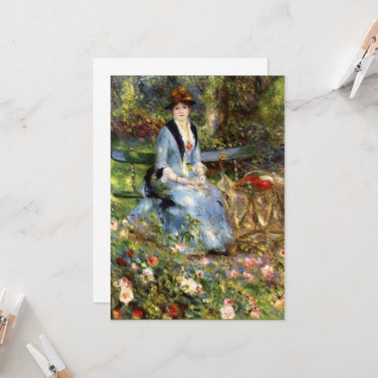 Renoir - Onder de Rozen Kaart (Voorkant / Achterkant in situ)