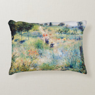 Renoir - Pad die door hoog gras leidt Accent Kussen