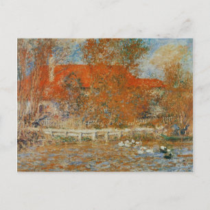 Renoir Painting Briefkaart