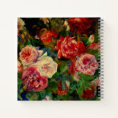 Renoir - Rozen, beroemd schilderij, Notitieboek (Achterkant)