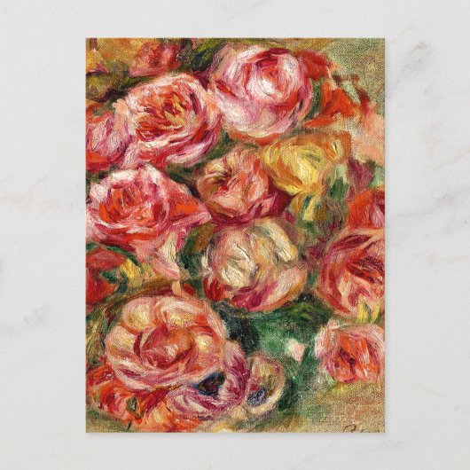 Renoir - Spray of Roses Briefkaart (Voorkant)