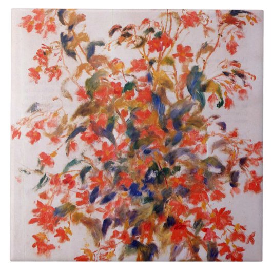 Renoir - Stilleven met Fuscias Tegeltje (Voorkant)