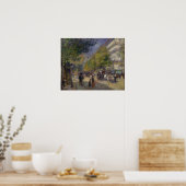 Renoir - The Grands Boulevards Poster (Keuken)