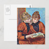 Renoir - Twee zussen Briefkaart (Voorkant / Achterkant)