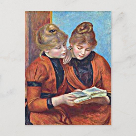 Renoir - Twee zussen Briefkaart (Voorkant)