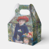 Renoir Twee Zusters Terras Frans Impressionisme Bedankdoosjes (Achterkant)