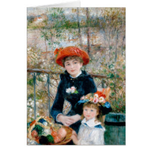 Renoir Two Sisters on Terrace Fine Art